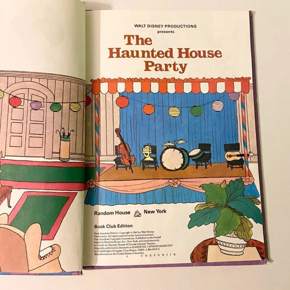 Vintage  80s Walt Disney Books Haunted House Party and Donald Ducks Bad Day - Picture 7 of 16